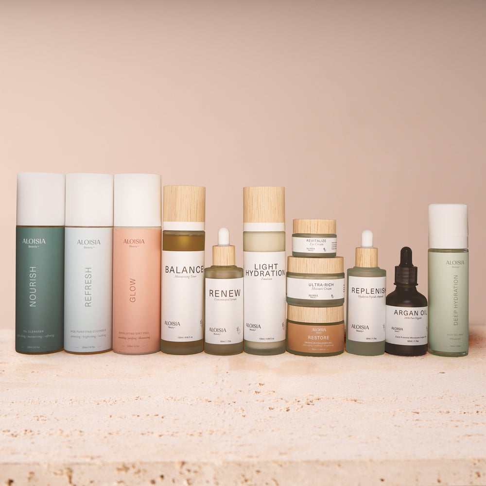 Aloisia Beauty's Complete Line of Clean, Effective Skincare