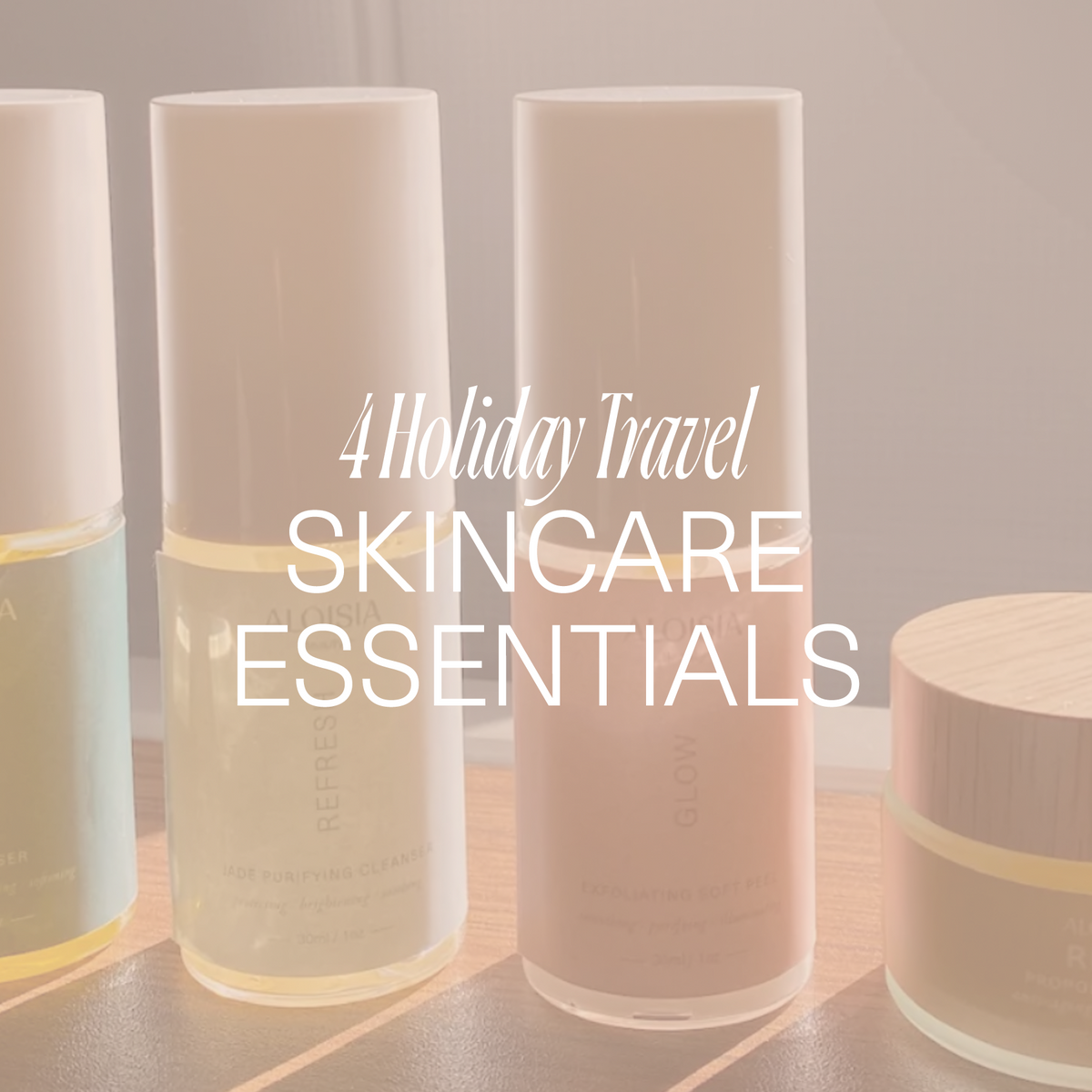 Aloisia Beauty Holiday Travel Essentials