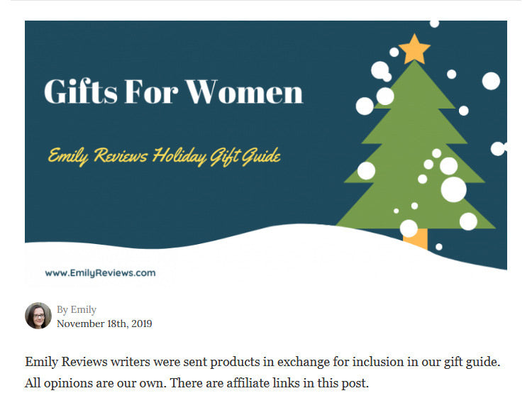 35+ Gift Ideas for Women