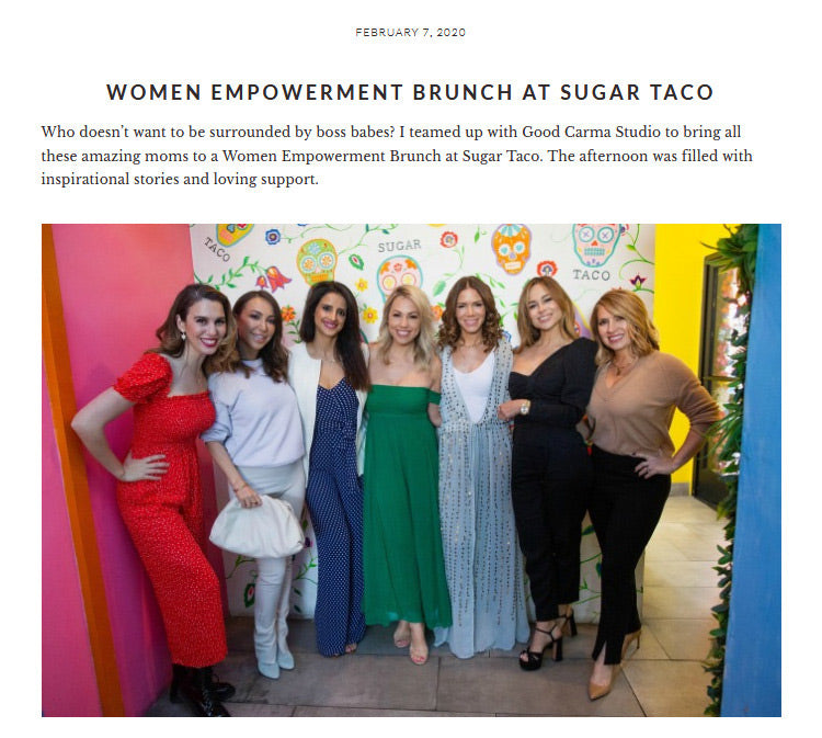 Women Empowerment Brunch at Sugar Taco