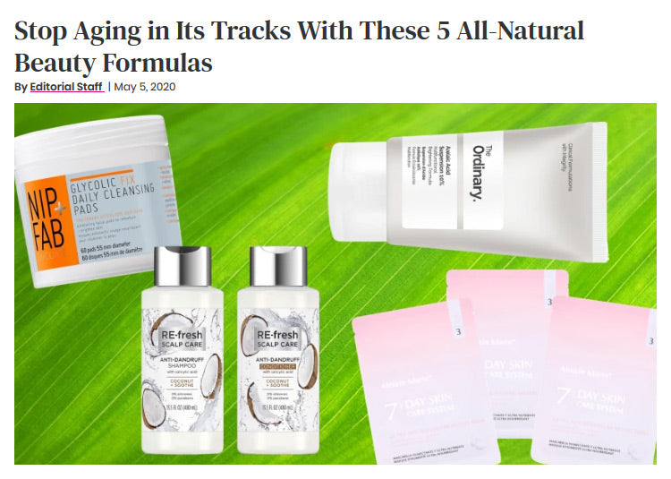 Stop Aging in Its Tracks With These 5 All-Natural Beauty Formulas