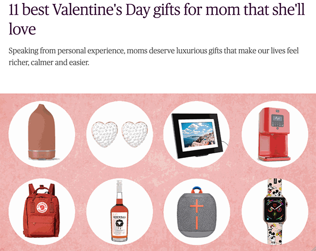 11 best Valentine's Day gifts for mom that she'll love