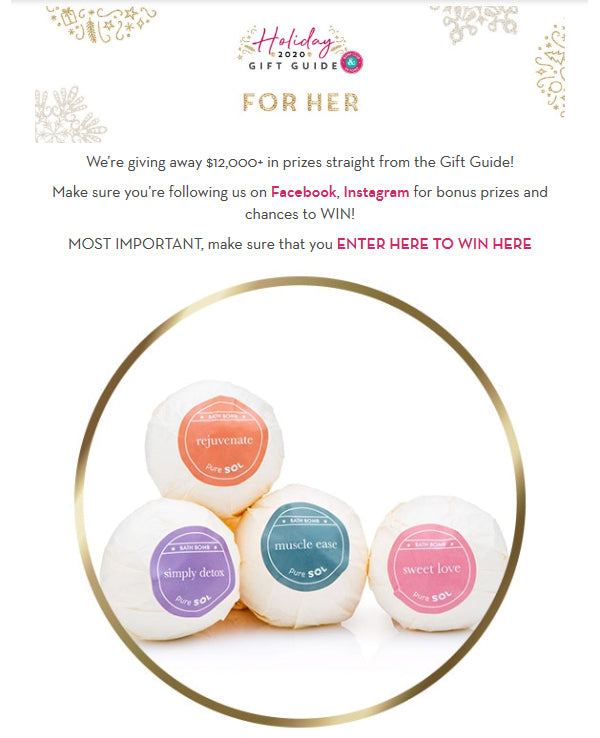 Holiday Gift Guide 2020 For Her