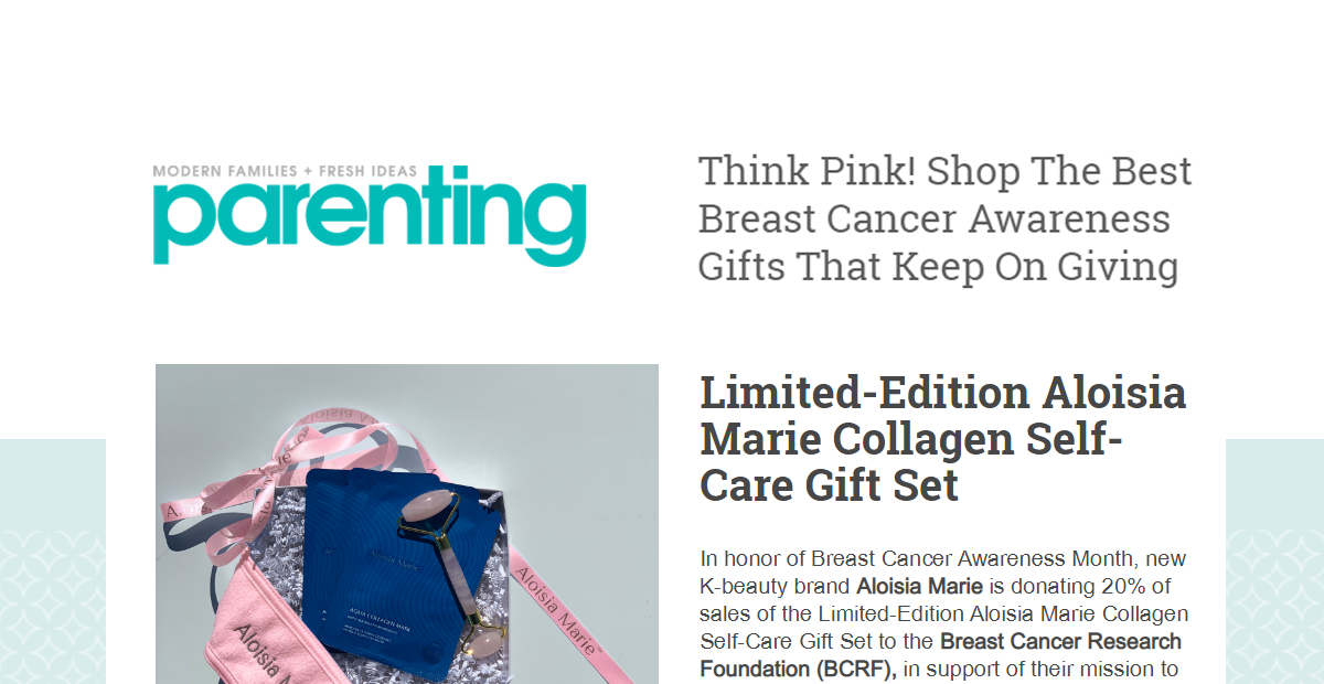 Cancer Awareness Gift List