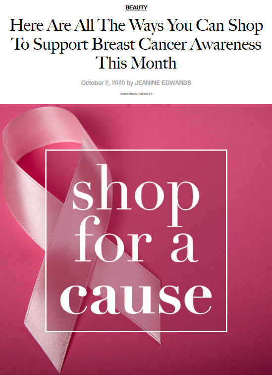 Here Are All The Ways You Can Shop To Support Breast Cancer Awareness This Month