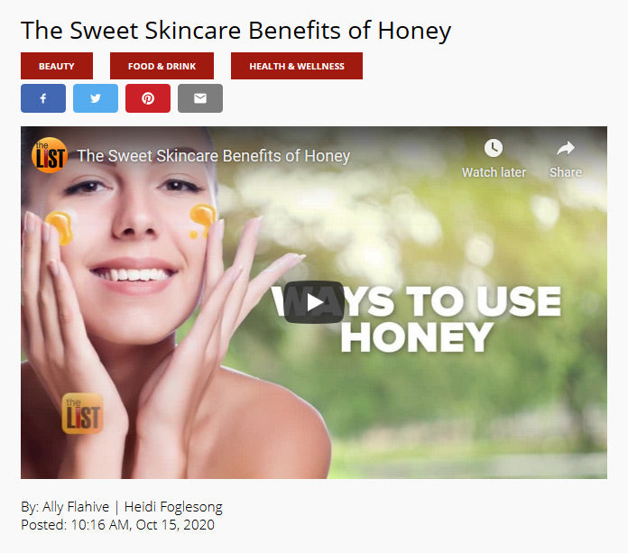 The Sweet Skincare Benefits of Honey