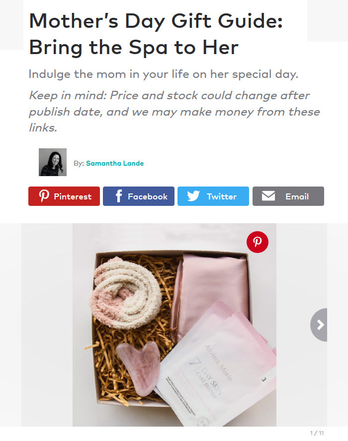 Mother’s Day Gift Guide: Bring the Spa to Her