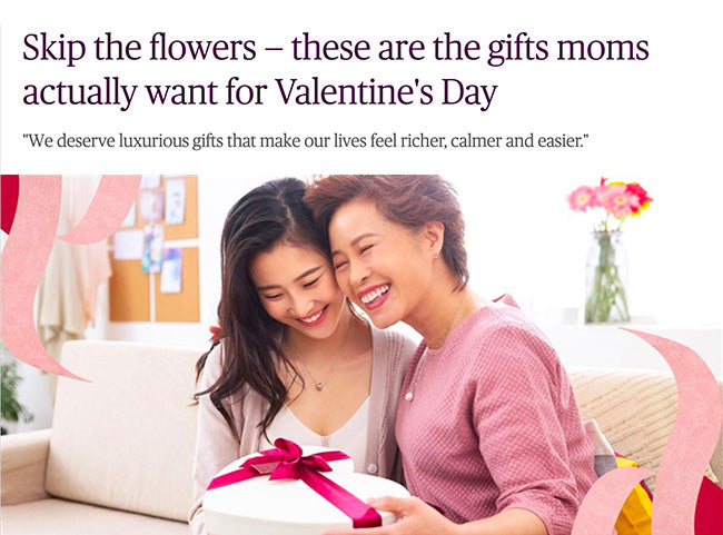 Skip the flowers — these are the gifts moms actually want for Valentine's Day