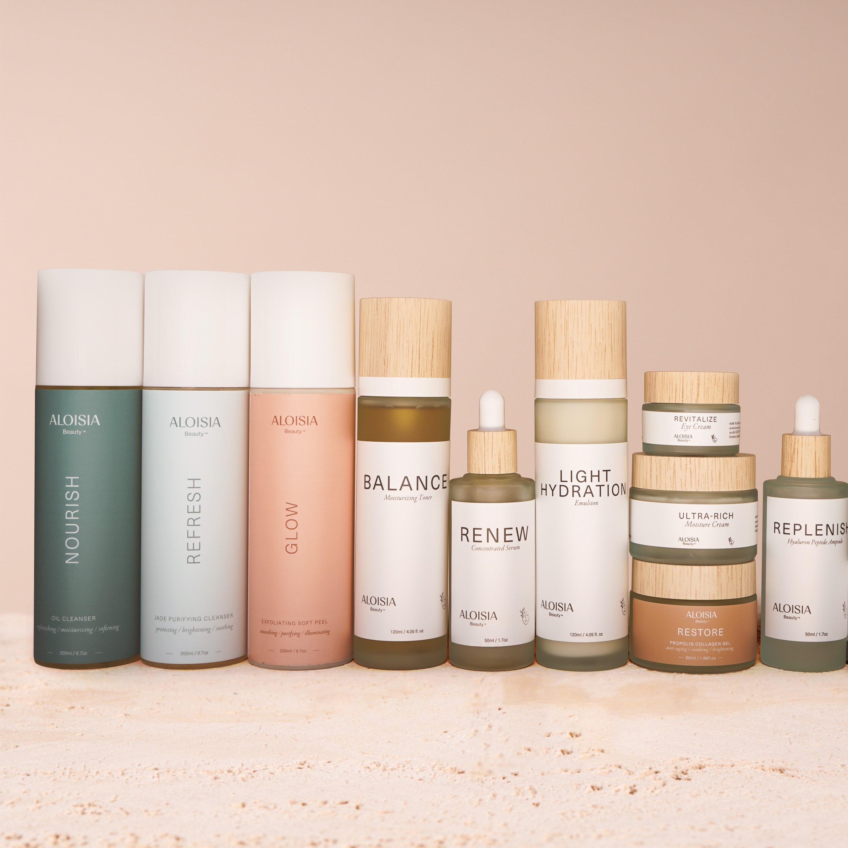 Aloisia Beauty VIP Membership full product lineup