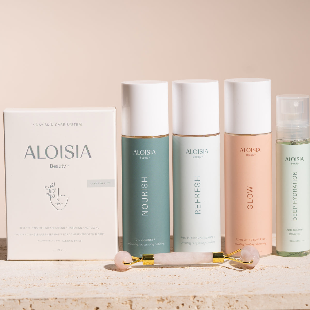 Aloisia Beauty Clean Korean Skin Care Value Bundles K-Beauty Skincare