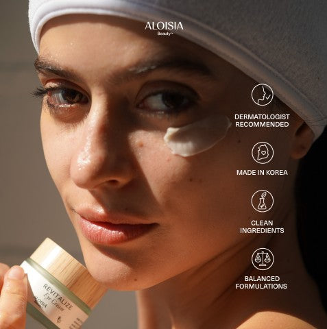 REVITALIZE Eye Cream | Brighten & Hydrate Under-Eyes – Aloisia Beauty