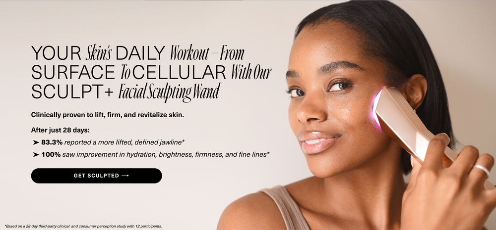 Advanced Facial Sculpting Tool to boost glow, firm and aid with volume loss