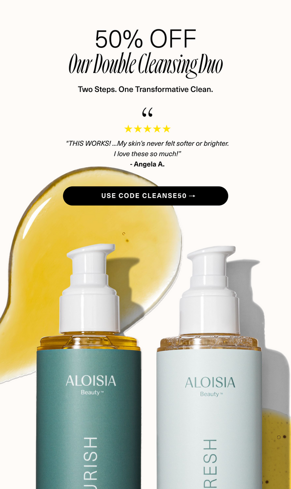 NOURISH & REFRESH Double Cleansing Set on Sale for 50%OFF with Code CLEANSE50