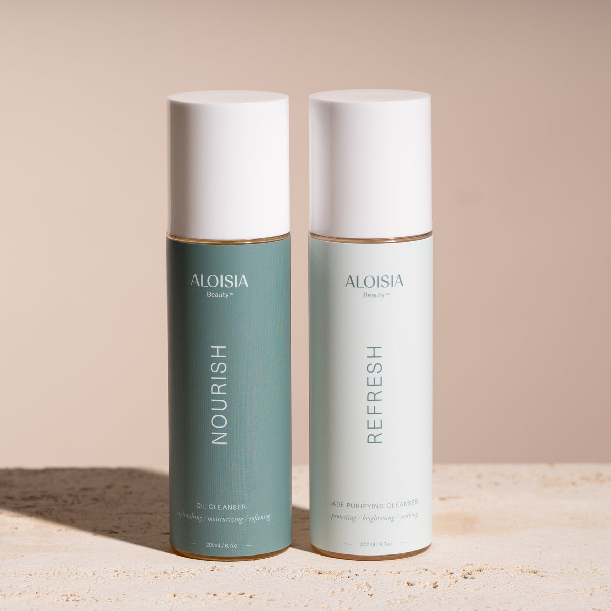 NOURISH & REFRESH Cleansing Duo, Double Cleanse, Oil Cleanser, Water based cleanser, Value Set, Clean Beauty, K-Beauty, Skincare